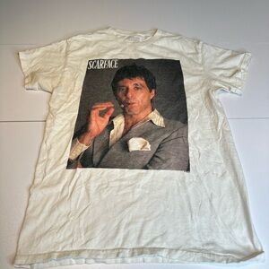 Scarface Graphic Short Sleeve Tee - White